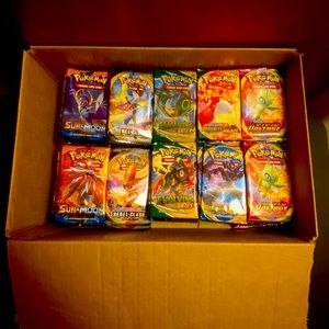 Pokémon sealed booster packs